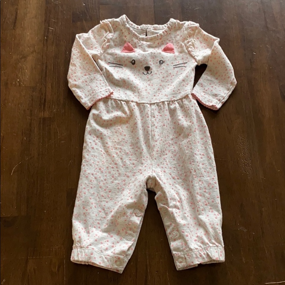 Just one you by carters cat outfit. 6 month